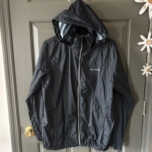 Columbia Black Hooded Jacket